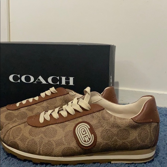 Coach brown sneakers - Picture 1 of 3